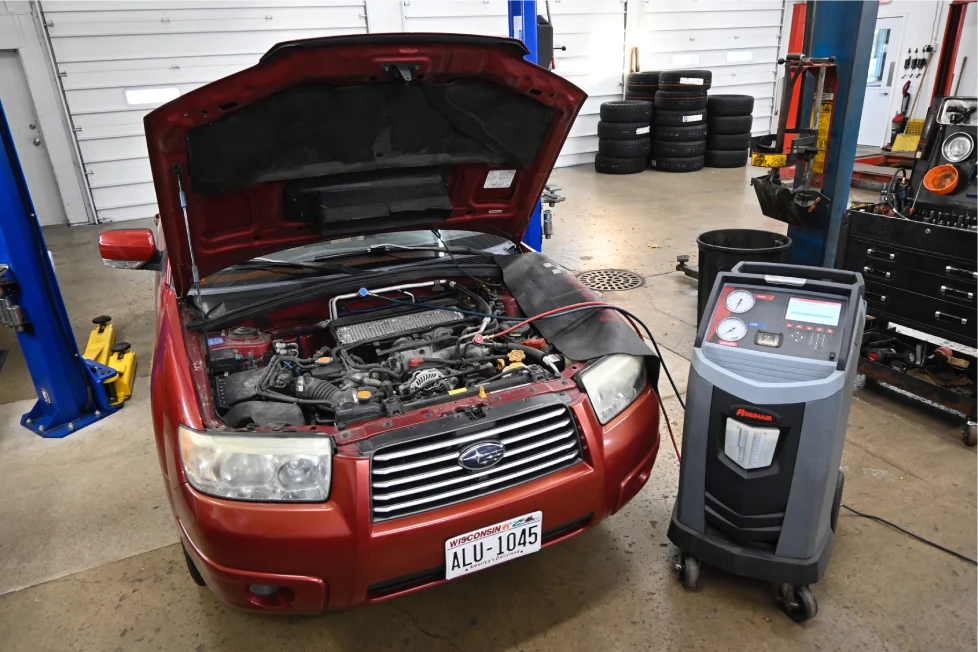 replacing car coolant 